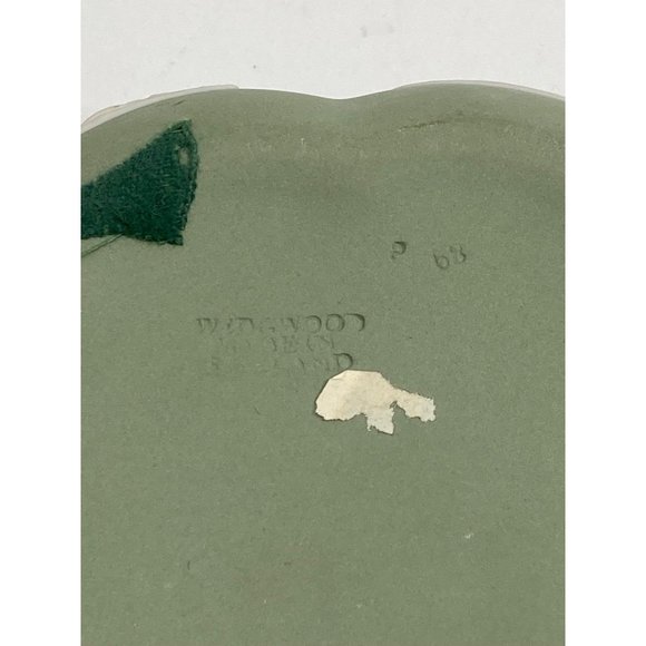 Vintage Wedgewood green ashtray trinket dish container with 2 dishes - Picture 7 of 7